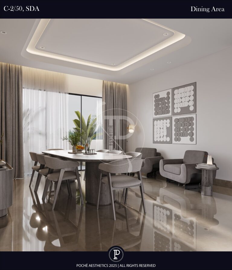 Dining Area 02 — Maison 50 by Pochē Aesthetics, Delhi NCR