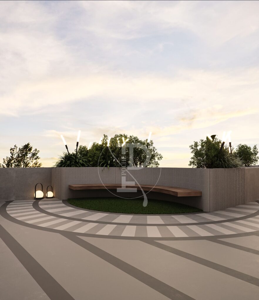 Terrace and open view in a Pochē Aesthetics residence